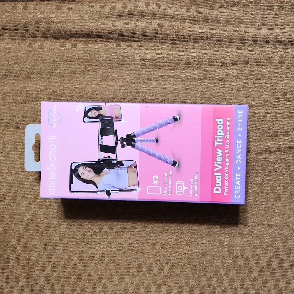 Lavender Phone Tripod